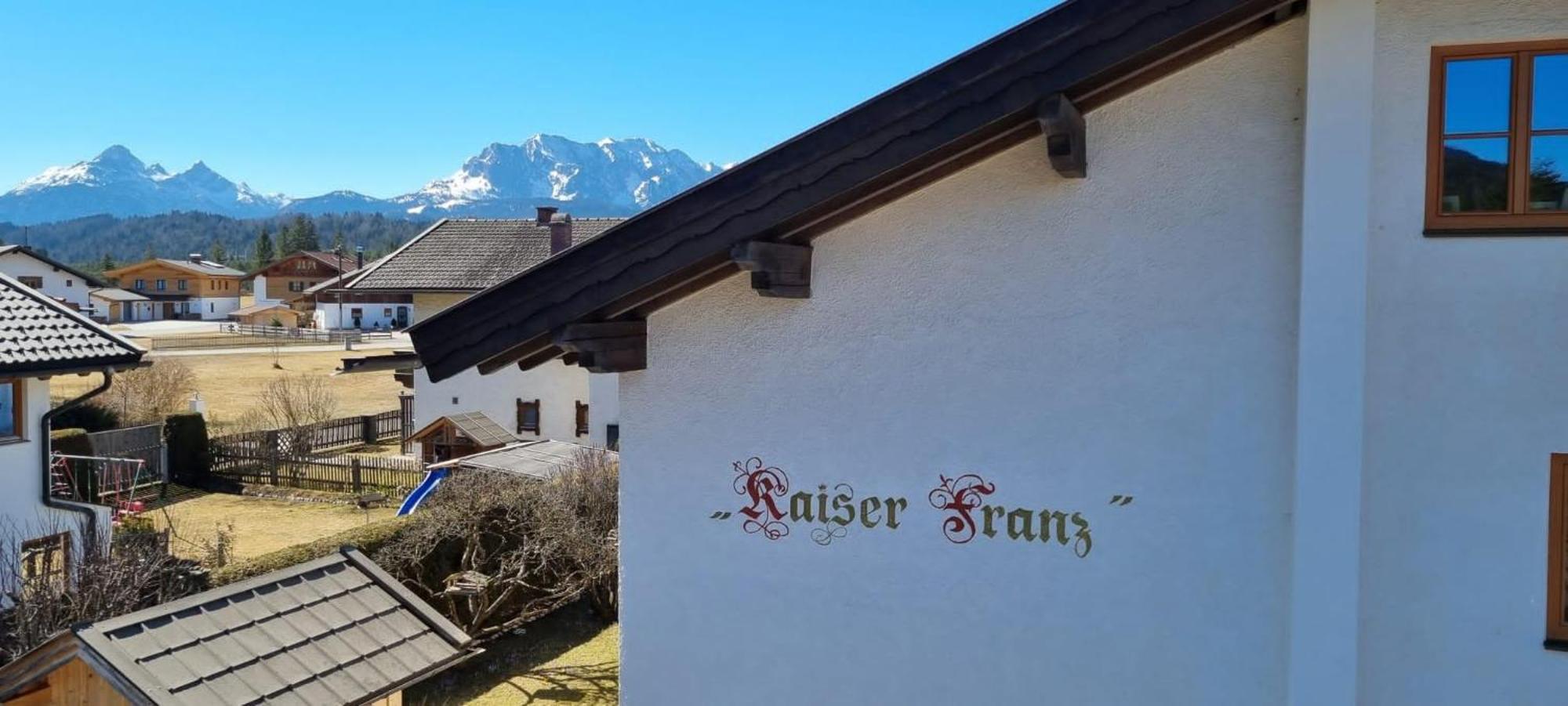 Ferienwohnungen Kaiser Franz Krün Zewnętrze zdjęcie